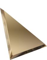 Бронзовая треугольная зеркальная плитка в интернет магазине Зеркальной плитки Топ Декор